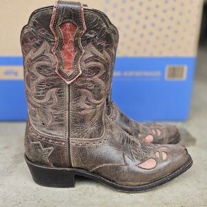 Ariat Brown Leather Western Boots